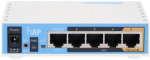 MikroTik hAP | Mar&scaron;rutizatorius WiFi | RB951Ui-2nD, 2,4 GHz, 5x RJ45 100 Mb/s