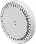 Mar&scaron;rutizatorius MikroTik cAP kirvis | Prieigos ta&scaron;kas | cAPGi-5HaxD2HaxD, &bdquo;Wi-Fi 6 AX1800&ldquo;, dviejų dažnių, 2x RJ45 1000Mb/s, PoE