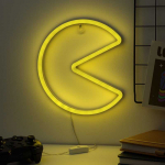 Sieninis &scaron;viestuvas Paladone Pac Man sieninis neoninis LED &scaron;viestuvas