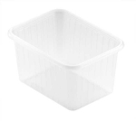 Duni 160512, Dubuo, Stačiakampis, Plastikas, Permatomas, Monochromatinis, 50 vnt.