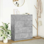 indauja Betonas Pilkas 80x35x99 cm Inžinierinė mediena