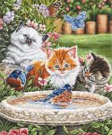 LetiStitch Siuvinėjimo rinkinys Splashing Up Some Fun SLETIL8028