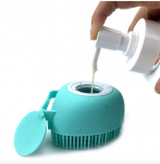 Silikoninis &scaron;epetys gyvūnams su talpa &scaron;ampūnui