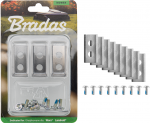 Bradas PEILIAI WORX/LANDROID PIENOJIMO ROBOTIKOMS 9 vnt. NEUTRALUS
