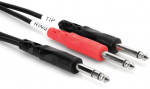 Hosa - TRS 6.35 intarpas - 2 x TS 6.35 3m