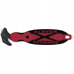 Nava Klever XChange XD Smooth Kut apsauginis peilis, raudonas