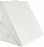 Čiužinys Promotions Lovos įstrižainės pagalvė, 58x50,5x34 cm, pilka balta