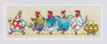 Riolis Kryželių siuvinėjimo rinkinys "Čiū-čiū?!!!" 24x8 cm SR2266