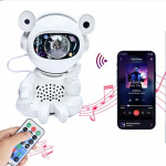 Dėklas Realprices &bdquo;Astonauta&ldquo; žvaigždžių projektorius, naktinė lemputė, vaikų projektorius &bdquo;Cosmos&ldquo;, USB nuotolinio valdymo pultas