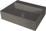 Granito praustuvas Deante Correo, 50x40 cm, CQR_TU5M, antracito metalo