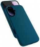 &bdquo;Epico Silicone Pro Mag+&ldquo; dėklas, skirtas &bdquo;iPhone 17 Qi2&ldquo; ir &bdquo;MagSafe&ldquo;, mėlynas
