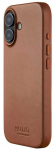 Mujjo Full Odinis dėklas MagSafe Case for iPhone 17 Brown
