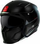 Mt Helmets &Scaron;almas MT STREETFIGHTER SV S SOLID Juodas