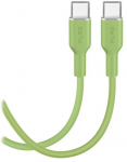Puro ICON USB-C - USB-C cable 1.5m - žalias