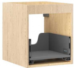 Praustuvo spintelės korpusas Mexen Box-A, 40 cm, 1 stalčius, Oak