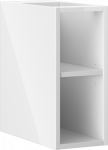 Mexen Box-A spintelė su lentyna, 20 cm, Baltas glossy