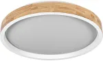 Lubinis &scaron;viestuvas 36W LED pavir&scaron;inis &scaron;viestuvas ORBIS MARIANO, baltos/medienos sp., 3000K