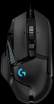 Pelė žaidimams Logitech G502 Hero Juodas