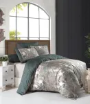 Riposo LUXURY Satino medvilnės patalynės komplektas LILY MOONMIST 140x200 cm