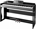 Pianino cyfrowe Kruger & Matz KMDP-135 , spalva juoda połysk