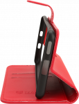 Tactical Field Notes dėklas skirtas Xiaomi Redmi Note 15 raudonos spalvos