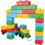 WOOPIE Statybiniai Konstruktoriai XXL su Automobiliu 43 vnt.