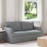 Sofa &Scaron;viesiai pilka 142 x 80 x 85 cm Metalas