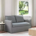 Sofa &Scaron;viesiai pilka 195 x 82 x 85 cm Metalas