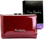Natūralios odos moteri&scaron;ka piniginė Pierre Cardin 05 LINE 117, raudona