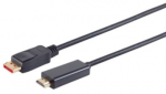 Kabelis Brackton DisplayPort v1.4 - HDMI v2.0 4K 60Hz 3m