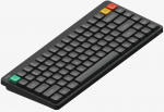 NuPhy Node75 Wireless Belaidė Žaidimų Klaviatūra | Ink Gray, Raudona Nano