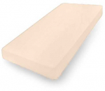 paklodė su guma 60x120 smėlio spalvos