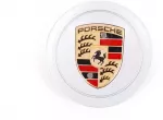 "Porsche 993 996" 993 996 Spalvotas herbinis lydinio ratlankio centrinis dangtelis originalus naujas