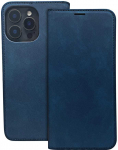 iLike Telforceone Smart Suede dėklas, skirtas Samsung Galaxy A35 5G tamsiai mėlynas