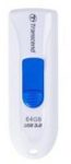 TRANSCEND JetFlash790 64GB USB 3.0 baltas