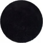 Strado Alpaka apvalus kilimas 100x100 - AlpaBlack