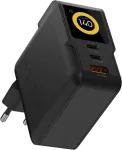 Atminties kortelė Xtorm - 140W GaN3 NextGen Hjemmeoplader USB-C/C/A GRS Sort