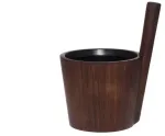 Saunos kubilas Rento Dark bamboo, bambukas, 5 l, 27 x 23.5 cm, ruda sp.