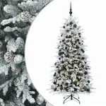Dirbtinė kalėdinė eglutė su rutuliuku 240 cm 300 LED