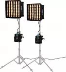 Rinkinys studyjny Nanlite PavoSlim 60B LED Panel 2-Light Kit (01-006 2KIT-S)