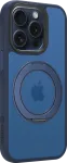 Dėklas Tactical MagForce Hyperstand Cover for Apple iPhone 15 Pro Deep Mėlyna