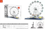 Statybinis blokų rinkinys London Eye 1528 vnt
