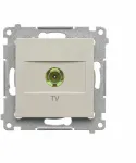 Kontakt-Simon Simon 54 atskira TV antenos lizdas (modulis). Individualiam įrengimui ka&scaron;myro spalvos (DAK1.01/42)