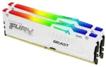 RAM Atmintis Kingston Fury Beast RGB, DDR5, 32 GB, 6000MHz, CL30 (KF560C30BWEAK2-32)