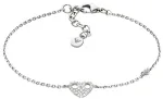Armani Romantic sidabrinis bracelet with zircons EG3647040