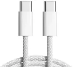Xiwai usb c kabelis 27w 65w 480mbps duomenų perdavimo kabelis type c greitas įkrovimas mobiliesiems telefonams plan&scaron;etiniams kompiuteriams ne&scaron;iojamiesiems kompiuteriams 2m baltas