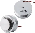 Kompiuterio kolonėlės 50 mm 2 colių viso dažnio rezonansinis garsiakalbis, žemų dažnių garsiakalbis su stipria vibracija, 1 vnt., su 360 laipsnių perdavimu ir membrana be popieriaus, skirtas kompiuteriams, ne&scaron;iojamiesiems kompiuteriams, mp3, mp4