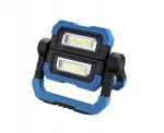 Ne&scaron;iojamas Led prožektorius 2x5w 4500k su akumuliatoriumi ir Usb