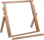 Milward audimo staklės: prailginamos: buko mediena, 40x40-61cm