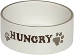 Nobby keramikinis dubuo &scaron;unims hungry cream, skersmuo 15 x 6 cm, 1 vnt.